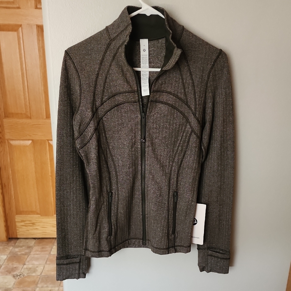 lululemon Herringbone Define Jacket - Sz 6